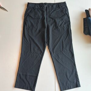 Puma Black Pants 36x34 Straight-Leg